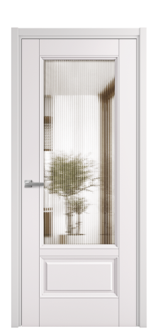 Дверь межкомнатная Savona 2B Цвет Крем Покрытие Эмаль  Наличник L 50 Цена 58775