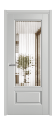 Дверь межкомнатная Savona 2B Цвет Телегрей Покрытие Эмаль  Наличник L 50 Цена 58775