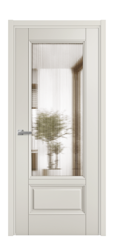 Дверь межкомнатная Savona 2B Цвет Дымчатый Покрытие Эмаль  Наличник L 50 Цена 58775