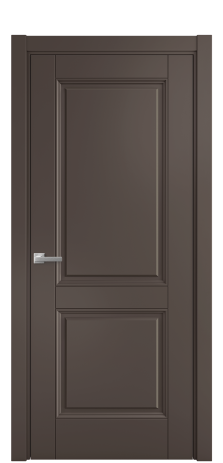 Дверь межкомнатная Sienna 2 Цвет Коричневый Покрытие Эмаль  Наличник L 75 Цена 43775