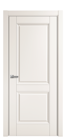 Дверь межкомнатная Sienna 2 Цвет Молочный Покрытие Эмаль  Наличник L 75 Цена 49498