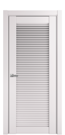 Дверь межкомнатная Жалюзи 1 Цвет Крем Покрытие Эмаль  Наличник L 75 Цена 50075