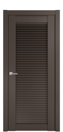 Дверь межкомнатная Жалюзи 1 Цвет Коричневый Покрытие Эмаль  Наличник L 75 Цена 50075