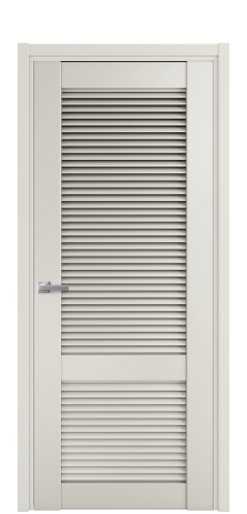 Дверь межкомнатная Жалюзи 2 Цвет Дымчатый Покрытие Эмаль  Наличник L 50 Цена 55175