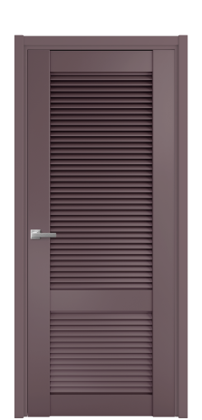 Дверь межкомнатная Жалюзи 2 Цвет Лиловый Покрытие Эмаль  Наличник L 50 Цена 55175