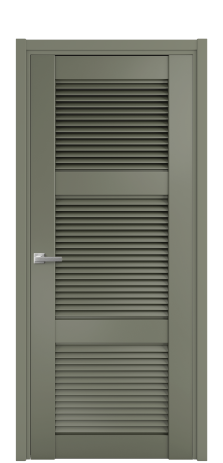 Дверь межкомнатная Жалюзи 3 Цвет Зеленый Покрытие Эмаль  Наличник L 50 Цена 55175