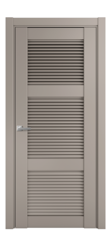 Дверь межкомнатная Жалюзи 3 Цвет Какао Покрытие Эмаль  Наличник L 75 Цена 50075