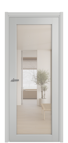 Дверь межкомнатная Strada 11 Цвет Телегрей Покрытие Эмаль  Наличник L 50 Цена 43925