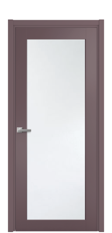 Дверь межкомнатная Страда 11 Цвет Лиловый Покрытие Эмаль  Наличник L 50 Цена 46340