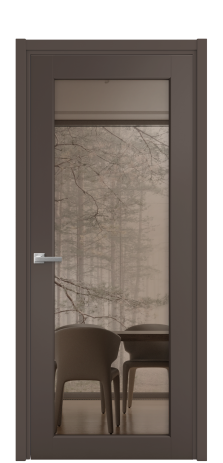 Дверь межкомнатная Страда 11 Цвет Коричневый Покрытие Эмаль  Наличник L 50 Цена 50340