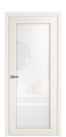 Дверь межкомнатная Strada 11 Цвет Молочный Покрытие Эмаль  Наличник L 50 Цена 43925
