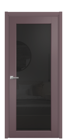 Дверь межкомнатная Strada 11 Цвет Лиловый Покрытие Эмаль  Наличник L 50 Цена 43925