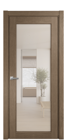 Дверь межкомнатная Strada 11 Цвет Дуб Мускат Покрытие Шпон натуральный  Наличник L 75 Цена 48050