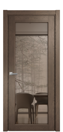 Дверь межкомнатная Strada 11 Цвет Дуб Марракеш Покрытие Шпон натуральный  Наличник L 75 Цена 53050
