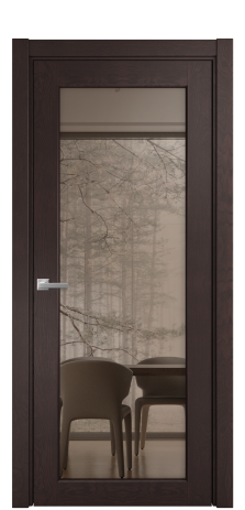 Дверь межкомнатная Strada 11 Цвет Мореный Дуб Покрытие Шпон натуральный  Наличник L 75 Цена 53050