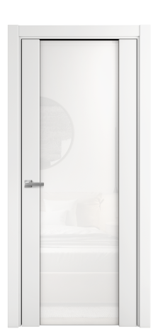 Дверь межкомнатная Vario 11 Цвет Белый Покрытие Эмаль  Наличник L 75 Цена 45075