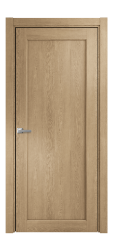 Дверь межкомнатная Strada 01 Цвет Дуб Светлый Покрытие Шпон натуральный  Наличник L 75 Цена 42000