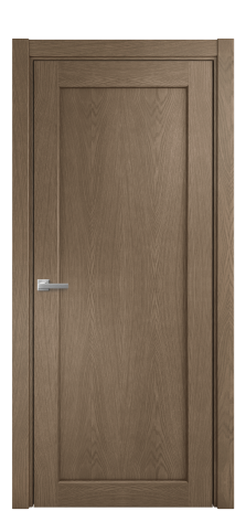 Дверь межкомнатная Strada 01 Цвет Дуб Мускат Покрытие Шпон натуральный  Наличник L 75 Цена 42000
