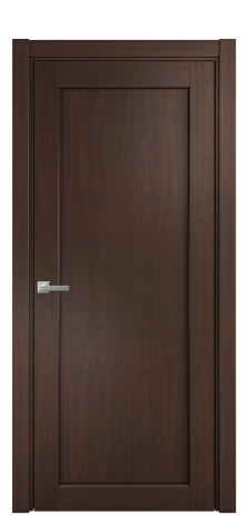 Дверь межкомнатная Strada 01 Цвет Каштановый Орех Покрытие Шпон натуральный  Наличник L 75 Цена 45675