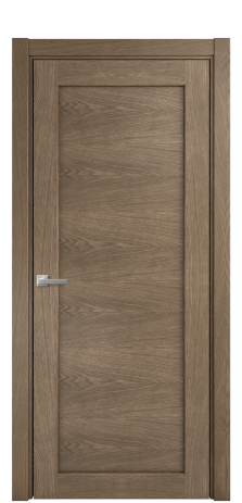 Дверь межкомнатная Страда 01 Цвет Дуб Мускат Покрытие Шпон натуральный  Наличник L 75 Цена 45050