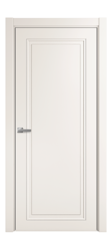 Дверь межкомнатная Stripe 1 Цвет Молочный Покрытие Эмаль  Наличник L 75 Цена 36234