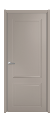 Дверь межкомнатная Stripe 2 Цвет Какао Покрытие Эмаль  Наличник L 50 Цена 43475