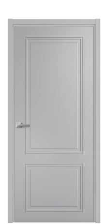 Дверь межкомнатная Stripe 2 Цвет Галечный Покрытие Эмаль  Наличник L 50 Цена 43325