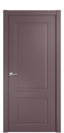 Дверь межкомнатная Страйп 2 Цвет Лиловый Покрытие Эмаль  Наличник L 75 Цена 44868