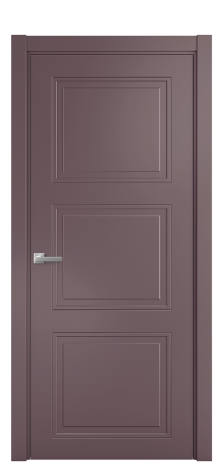 Дверь межкомнатная Stripe 3 Цвет Лиловый Покрытие Эмаль  Наличник L 75 Цена 39225