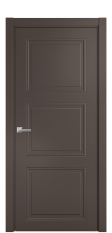 Дверь межкомнатная Stripe 3 Цвет Коричневый Покрытие Эмаль  Наличник L 75 Цена 39225