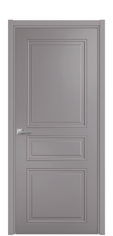 Дверь межкомнатная Stripe 4 Цвет Ирис Покрытие Эмаль  Наличник L 50 Цена 43325