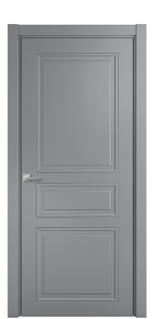 Дверь межкомнатная Stripe 4 Цвет Гриджио Покрытие Эмаль  Наличник L 75 Цена 39225