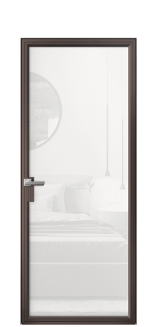 Дверь межкомнатная Frame 01 Цвет Антик Покрытие Алюминий  Наличник Скрытый короб Цена 63074