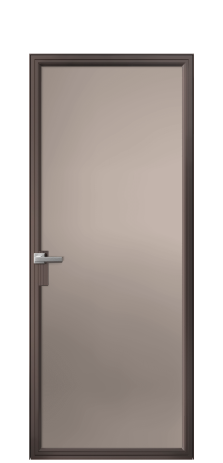 Дверь межкомнатная Frame 01 Цвет Антик Покрытие Алюминий  Наличник Скрытый короб Цена 73343