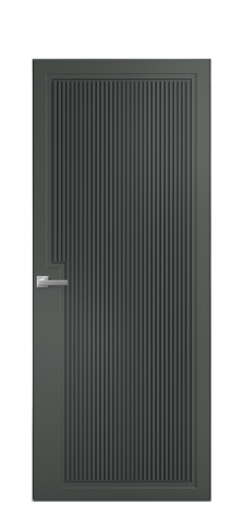 Дверь межкомнатная Step 03 Цвет Пихтовый Покрытие Эмаль  Наличник Скрытый короб хром Цена 53768