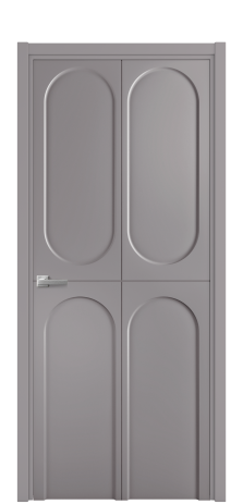 Дверь межкомнатная Anse 4 Цвет Ирис Покрытие Эмаль  Наличник L 50 Цена 52175