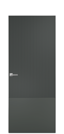 Дверь межкомнатная Бриз 3 Цвет Пихтовый Покрытие Эмаль  Наличник Скрытый короб хром Цена 60593
