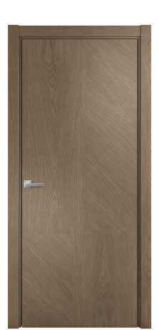 Дверь межкомнатная Unit 11 Цвет Дуб Мускат Покрытие Шпон натуральный  Наличник L 75 Цена 58200