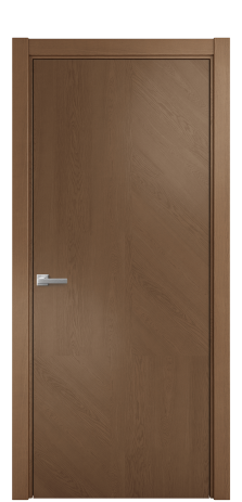 Дверь межкомнатная Unit 11 Цвет Дуб Темный Покрытие Шпон натуральный  Наличник L 75 Цена 58200