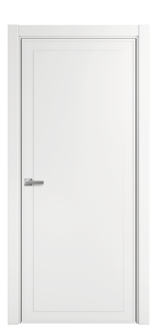 Дверь межкомнатная Line 5 Цвет Белый Покрытие Эмаль  Наличник L 75 Цена 40674