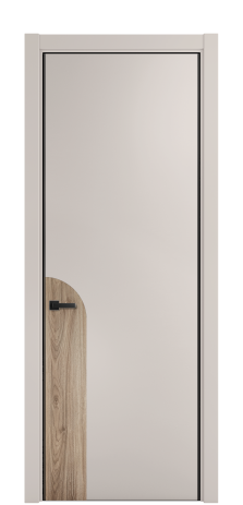 Дверь межкомнатная Дуэт 20 Цвет Дымчатый Покрытие ЭМАЛИ Эмаль Наличник  L 75 Цена 53556